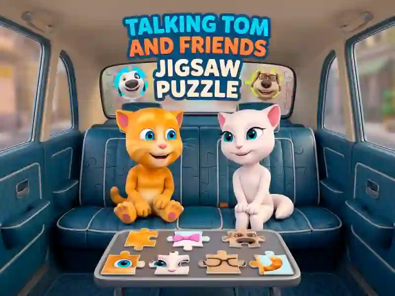 Talking Tom and Friends Jigsaw Puzzle — δωρεάν online παιχνίδι