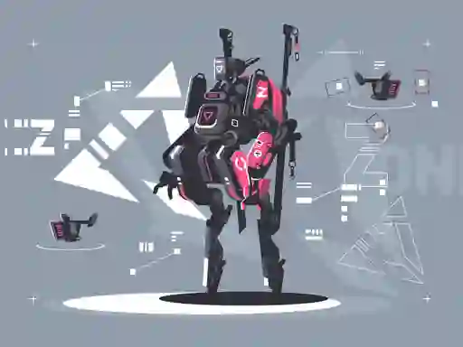 Alien Robot Warrior Hidden — δωρεάν online παιχνίδι