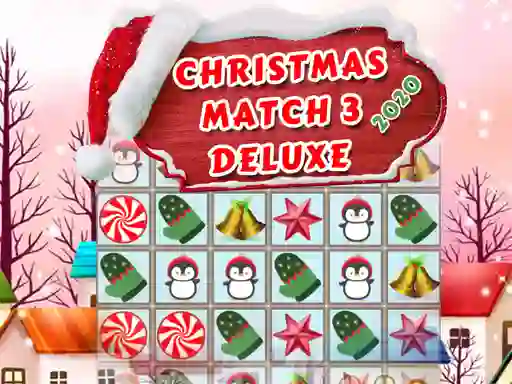 Christmas 2020 Match 3 Deluxe — δωρεάν online παιχνίδι