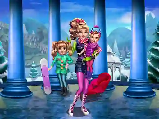 Girls Winter Fun — δωρεάν online παιχνίδι