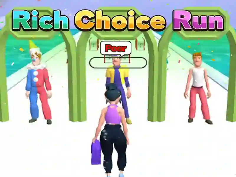 Rich Choice Run — δωρεάν online παιχνίδι