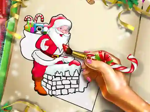 Santa Christmas Coloring — δωρεάν online παιχνίδι