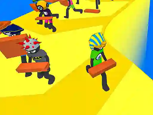 Stickman Planks Fall — δωρεάν online παιχνίδι