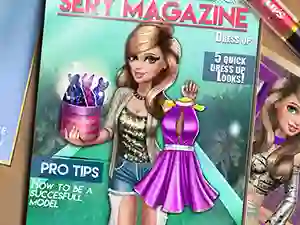 Sery Magazine Dress Up — δωρεάν online παιχνίδι