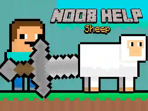 Noob Help Sheep — δωρεάν online παιχνίδι