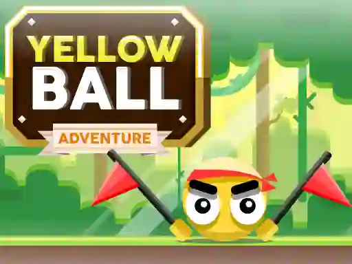 Yellow Ball Adventure — δωρεάν online παιχνίδι