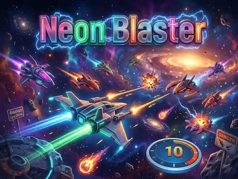 Neon Blaster — δωρεάν online παιχνίδι