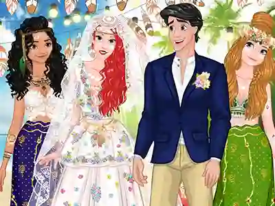 Princess Coachella Inspired Wedding — δωρεάν online παιχνίδι