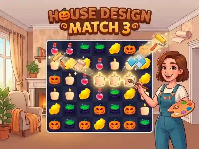House Design Match 3 — δωρεάν online παιχνίδι