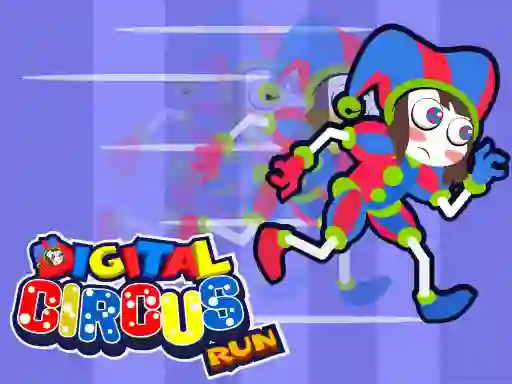 Digital Circus Run — δωρεάν online παιχνίδι