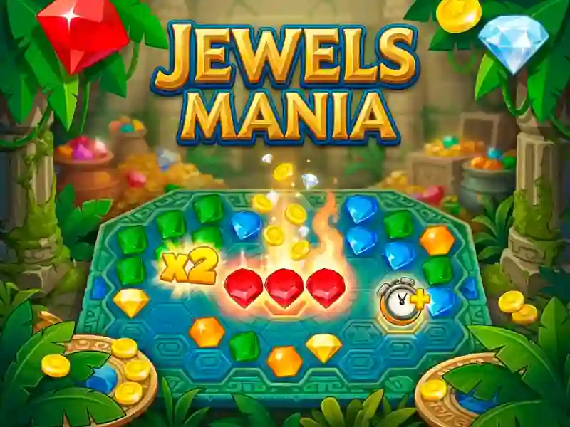 Jewels Mania — δωρεάν online παιχνίδι