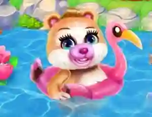 Cute Bear Caring — δωρεάν online παιχνίδι