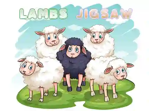 Lambs Jigsaw — δωρεάν online παιχνίδι