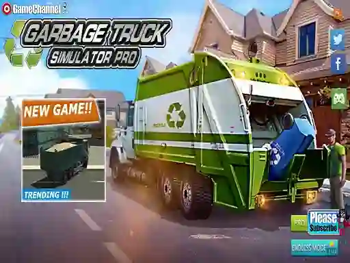 Garbage Truck Simulator — δωρεάν online παιχνίδι