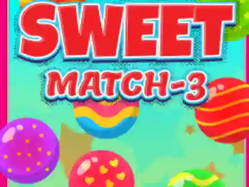Sweets Match 3 — δωρεάν online παιχνίδι
