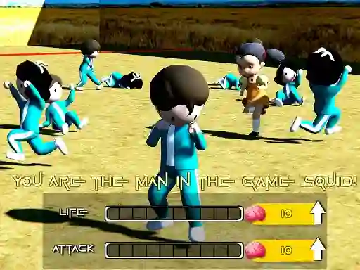 Squid Game Crowd — δωρεάν online παιχνίδι