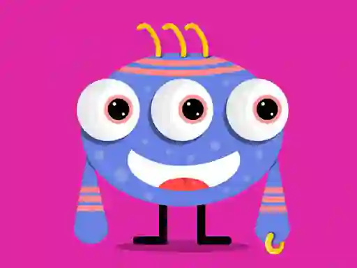Cute Little Monsters Memory — δωρεάν online παιχνίδι