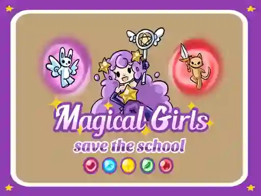 Magical Girls Save the School — δωρεάν online παιχνίδι