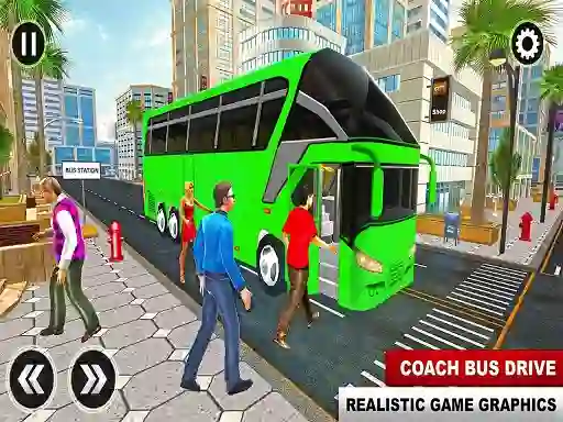 Euro Coach Bus City Extreme Driver — δωρεάν online παιχνίδι