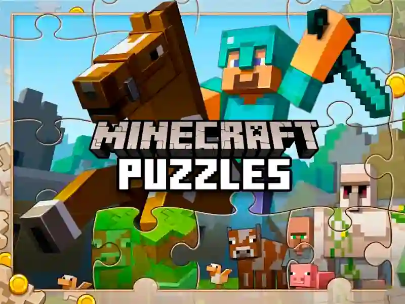 Minecraft Puzzles — δωρεάν online παιχνίδι