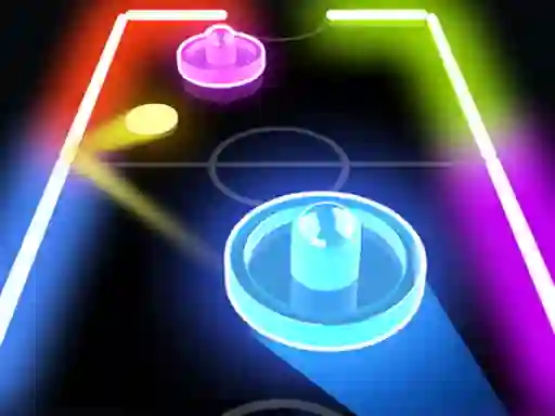 Glow Hockey HD — δωρεάν online παιχνίδι