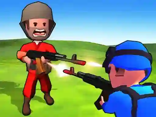 Little Commander. Red vs Blue — δωρεάν online παιχνίδι