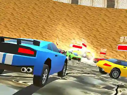 Low Poly Smash Cars — δωρεάν online παιχνίδι