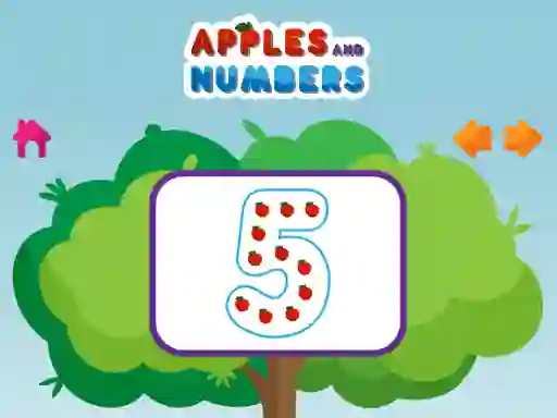 Apples and Numbers — δωρεάν online παιχνίδι
