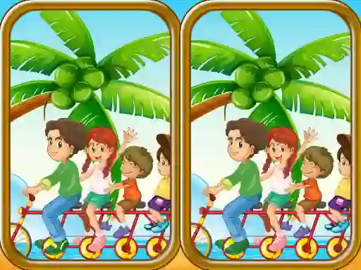 Summer Beach Differences — δωρεάν online παιχνίδι