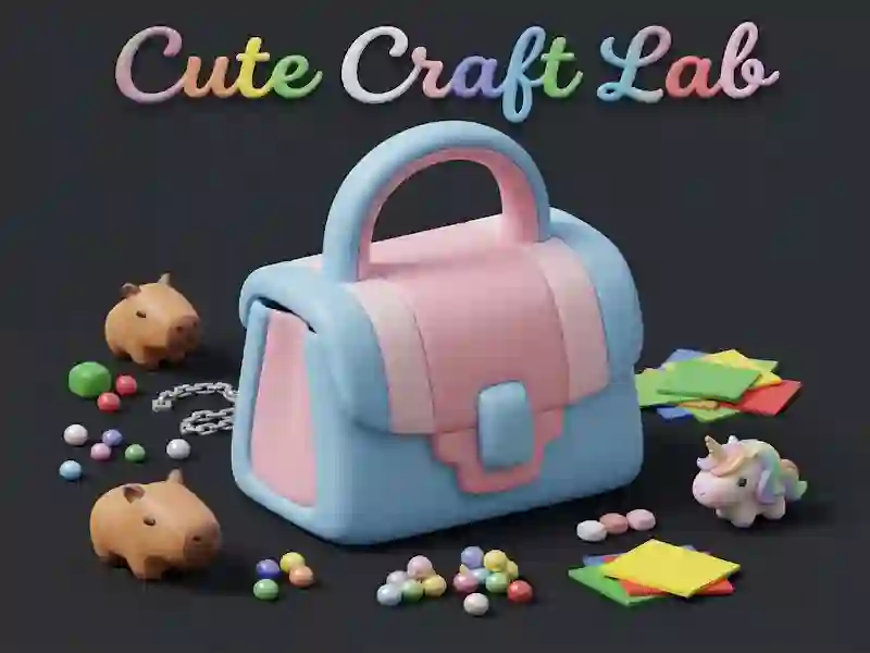 Cute Craft Lab — δωρεάν online παιχνίδι