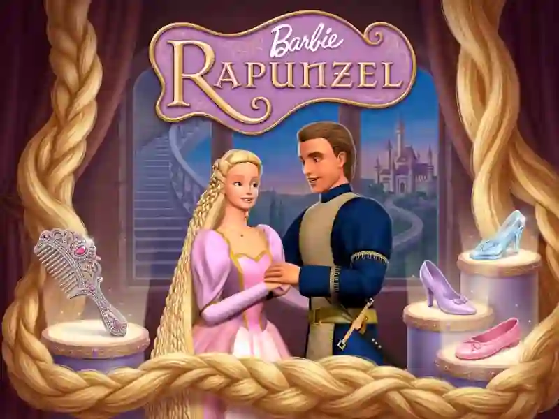 Barbie Rapunzel — δωρεάν online παιχνίδι