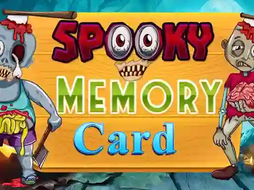 Spooky Memory Card — δωρεάν online παιχνίδι