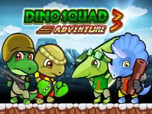 Dino Squad Adventure 3 — δωρεάν online παιχνίδι