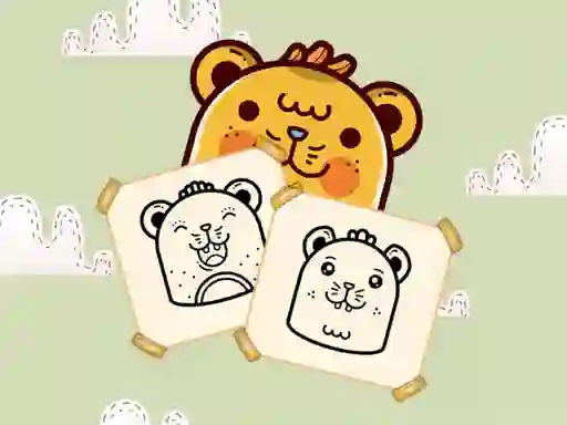 Happy Hamster Coloring — δωρεάν online παιχνίδι