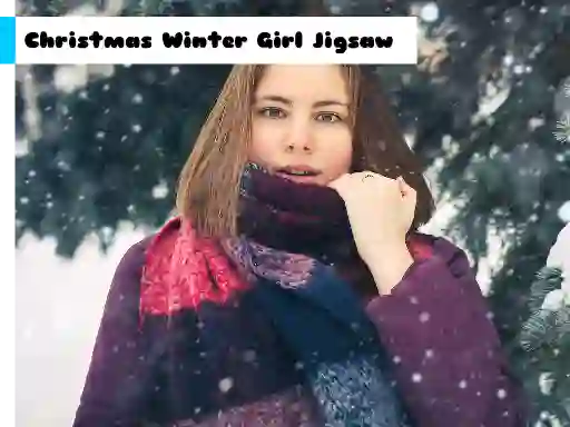 Christmas Winter Girl Jigsaw — δωρεάν online παιχνίδι