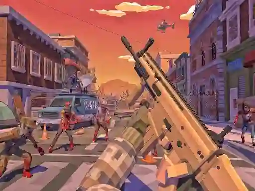 Polygon War Z Zombie — δωρεάν online παιχνίδι