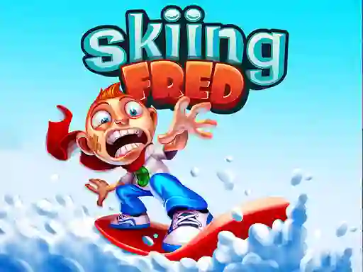 Skiing Fred — δωρεάν online παιχνίδι