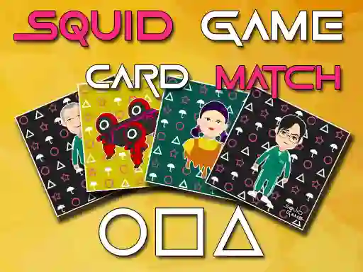 Squid Game Memory Card Match — δωρεάν online παιχνίδι