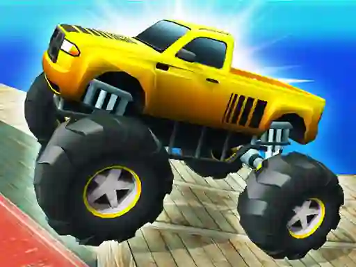 Monster Truck Port Stunt — δωρεάν online παιχνίδι
