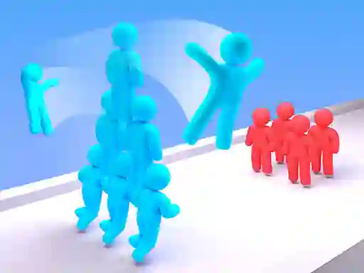 Crowd Stack Race 3D — δωρεάν online παιχνίδι