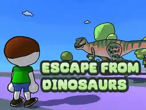 Escape From Dinosaurs — δωρεάν online παιχνίδι