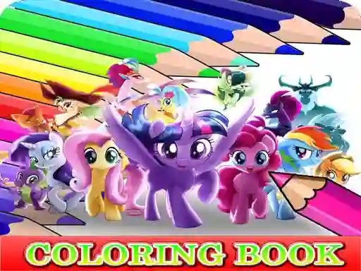 Coloring Book for My Little Pony — δωρεάν online παιχνίδι
