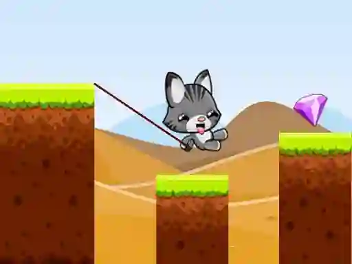 Swing Cat Endless Jump — δωρεάν online παιχνίδι