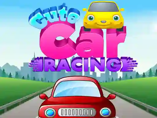 Cute car racing — δωρεάν online παιχνίδι