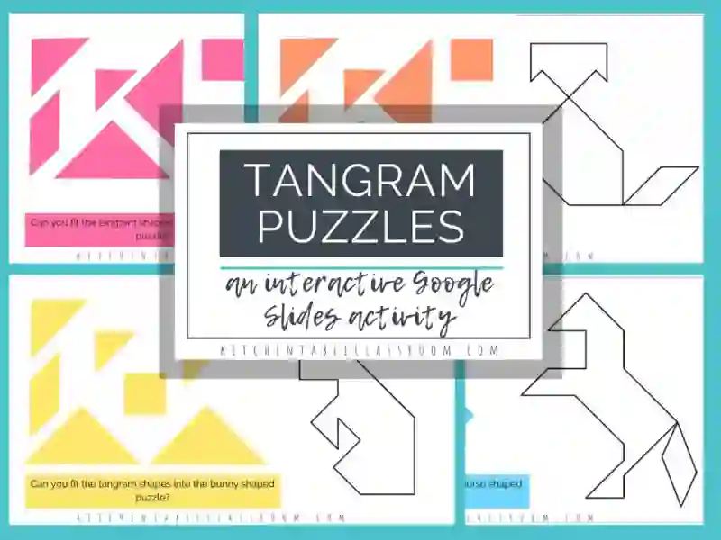 Tangrams — δωρεάν online παιχνίδι