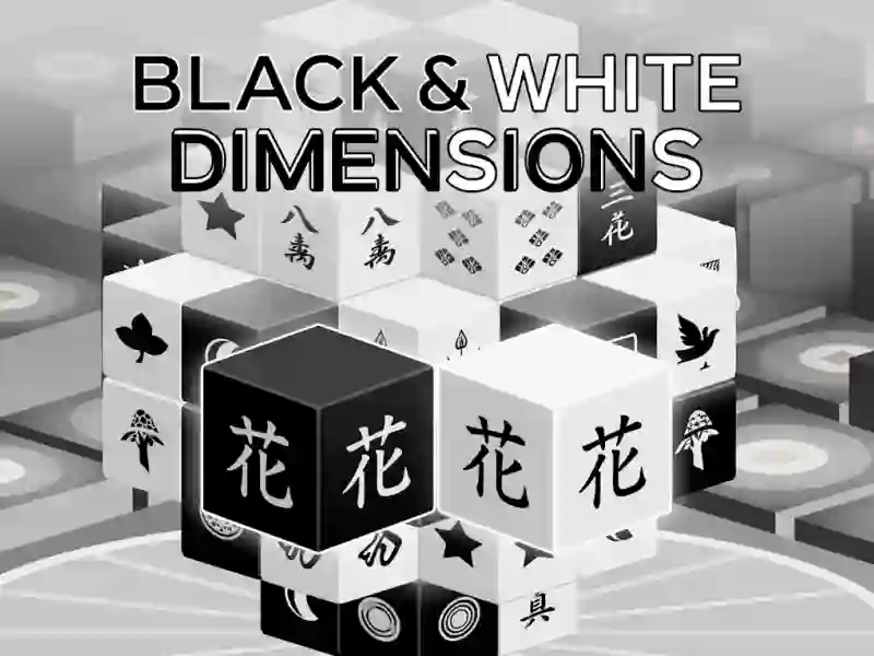 Black and White Dimensions — δωρεάν online παιχνίδι