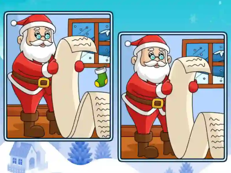 Christmas Spot the Difference — δωρεάν online παιχνίδι
