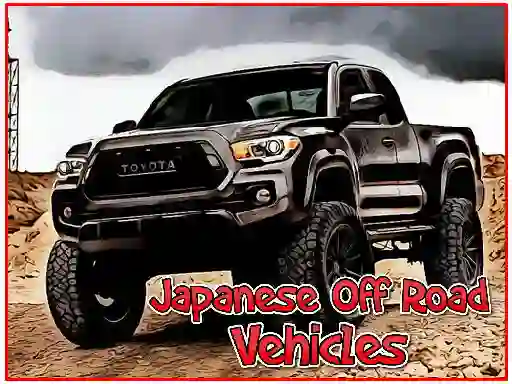 Japanese Off Road Vehicles — δωρεάν online παιχνίδι