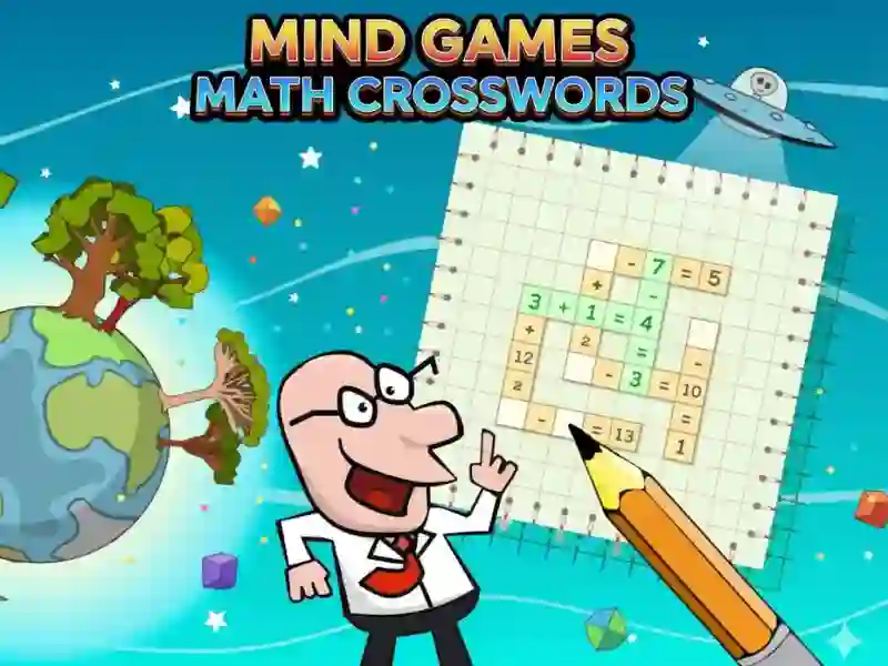 Mind Games Math Crosswords — δωρεάν online παιχνίδι