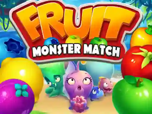 Fruits Monster Match — δωρεάν online παιχνίδι